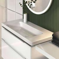 Wastafel Villeroy & Boch Subway 3.0 Met CeramicPlus Geen Kraangat Geen Overloop 100x47x16.5 cm Stone White Villeroy & Boch - thumbnail