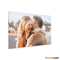 Persoonlijke instacollage aluminium - Chromaluxe - Wit - 60x40 - thumbnail