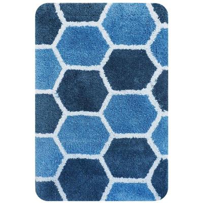 Rennes Badmat 60x90cm blauw Rennes Badmat 60x90cm blauw