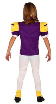 American Football Kostuum Kind Paars