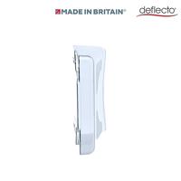 Deflecto DocuPockets muurfolderhouder verticaal, 1 vak, transparant - thumbnail