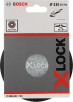 Bosch Accessoires X-LOCK Steunschijf voor fiberschijven 115 mm hard - 1 stuk(s) - 2608601713 - thumbnail