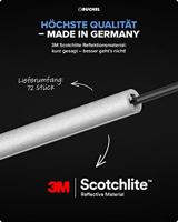 Büchel 3m scotchlite sekuclip 80mm spoke reflectors (72 pieces) - thumbnail