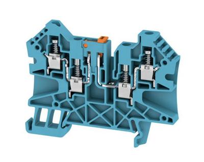 Weidmüller 1231330000 Testscheidingsserieklem Schroeven Blauw 50 stuk(s)