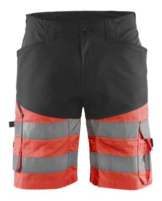 Blåkläder Short met stretch High-Vis 15411811 | Zwart/High Vis Rood | Maat 44 - 7330509799482 Blåkläder Short met stretch High-Vis 15411811 | Zwart/High Vis Rood | Maat 44 - 7330509799482