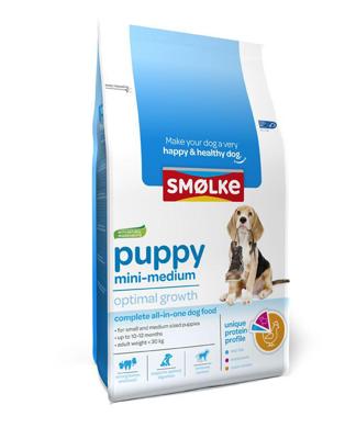Smølke Puppy Mini-Medium hondenvoer 3 kg