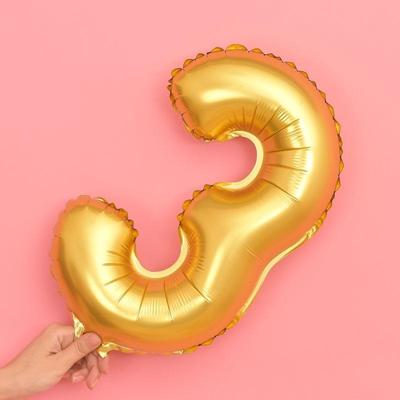 5 stuks 16 Inch nummer folie ballonnen Happy Birthday Party ballonnen bruiloft