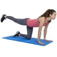 Tunturi Fitnessmat Pro l blauw l 140 x 60 x 1.5 cm - thumbnail
