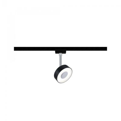 Paulmann Circle 230V-railsysteem lamp URail LED vast ingebouwd 5 W LED Zwart (mat), Chroom Paulmann Circle 230V-railsysteem lamp URail LED vast ingebouwd 5 W LED Zwart (mat), Chroom