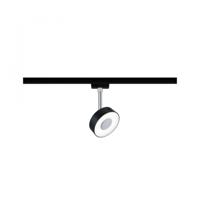 Paulmann Circle 230V-railsysteem lamp URail LED vast ingebouwd 5 W LED Zwart (mat), Chroom - thumbnail