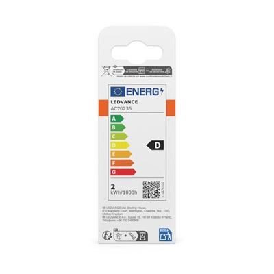 OSRAM HOMELIGHTING 4099854466700 LED-lamp Energielabel D (A - G) E14 1.8 W Warmwit (Ø x h) 35.00 mm x 35.00 mm 1 stuk(s) OSRAM HOMELIGHTING 4099854466700 LED-lamp Energielabel D (A - G) E14 1.8 W Warmwit (Ø x h) 35.00 mm x 35.00 mm 1 stuk(s)