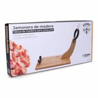 Houten Hamhouder EDM Bruin Hout Dennenhout 41 x 44 cm - thumbnail