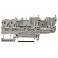 WAGO 2022-1404/999-953 Mini-basisklem 2-etages 5.20 mm Push-In-klem Blauw 50 stuk(s) - thumbnail