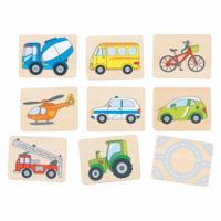 Goki houten memo voertuigen - thumbnail