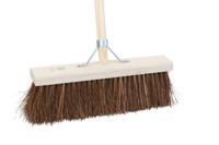 Straatbezem bassine stalks haren45cm incl steel 150cm - thumbnail