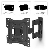 Hama Tv-muurbeugel Draaib. Kantelb. Antidiefstal-voorz. 122 Cm (48) 25 Kg - thumbnail