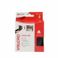 VELCRO® VEL-EC60215 Klittenband Om vast te plakken Haak- en lusdeel (l x b) 2500 mm x 20 mm Zwart 2.5 m - thumbnail