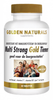 Golden Naturals Multi Strong Gold Tiener 60Tabletten - thumbnail