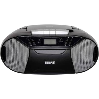 Imperial PBB 1 Compacte draagbare boombox met CD-speler, cassettedeck en FM-radio - 22-325-00 Imperial PBB 1 Compacte draagbare boombox met CD-speler, cassettedeck en FM-radio - 22-325-00