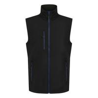 Ragetta RG915 Navigate 2-Layer Softshell Bodywarmer - Black/Lime - 3XL - thumbnail