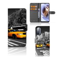 Motorola Moto G31 | G41 | Flip Cover | New York Taxi - thumbnail