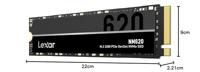 Lexar NM620 256 GB M.2 PCI Express 3.0 NVMe 3D TLC NAND - thumbnail