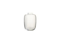 J-Line Vaas Cleo Transparant Glas - thumbnail