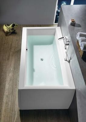 Ligbad Polysan Cleo Inbouw 170x75x48 cm Wit Polysan