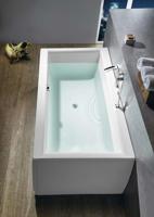 Ligbad Polysan Cleo Inbouw 160x75x48 cm Wit Polysan - thumbnail