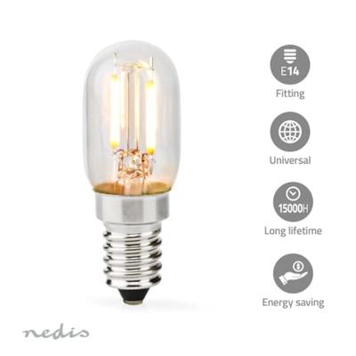 Nedis Afzuigkaplamp | LED | E14 | 2 W | T25 - LBCHE14T25 Nedis Afzuigkaplamp | LED | E14 | 2 W | T25 - LBCHE14T25