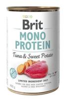 BRIT Mono Protein Tuna with sweet potato - nat hondenvoer - 400g - thumbnail