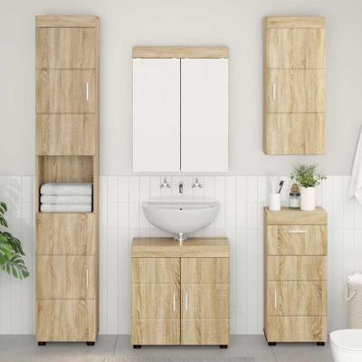 Badkamer wandkast TULUM Sonoma Eiken 37 x 24,5 x 86 cm