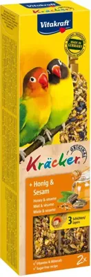 VITAKRAFT AGAPORNISKRACKER HONING 2 IN 1