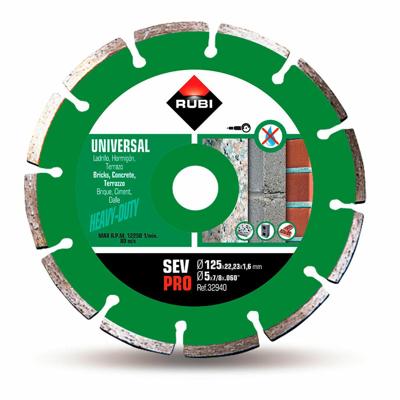 Rubi SEV 125 Pro Gesegmenteerd Diamantzaagblad - 32940