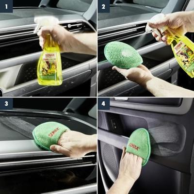 SONAX kunststofonderhoudsmiddel "cockpitpfleger matteffect " cockpit care 500 ml lemon rocks