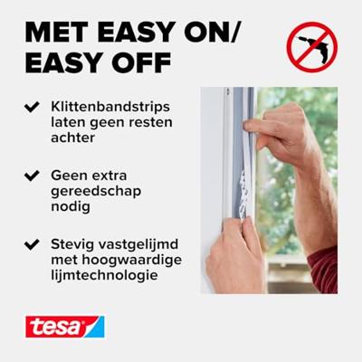 tesa COMFORT 55389-00021-00 Vliegenhor voor deur (b x h) 1200 mm x 2200 mm Antraciet 1 stuk(s) - thumbnail