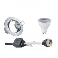 GU10 Inbouwspot Set - Mat Wit - Vierkant - Waterdicht IP65 - Philips - CorePro 827 36D - Aigi - 4.6W - Warm Wit 2700K - 82mm - thumbnail