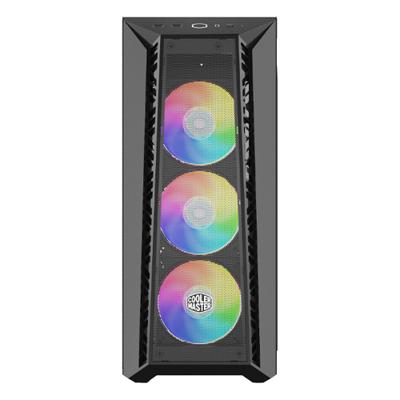 Cooler Master MB520-KGNN-S00 MasterBox 520 Mesh, Red, ATX, Midi, Edge-to-Edge transparent window