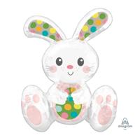 Folieballon Easter Bunny - thumbnail