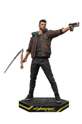 Cyberpunk 2077 PVC Statue Male V 24 cm --- DAMAGED PACKAGING Cyberpunk 2077 PVC Statue Male V 24 cm --- DAMAGED PACKAGING