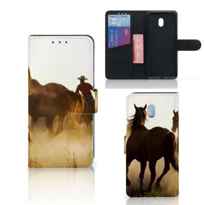 Xiaomi Redmi 8A | Telefoonhoesje | Met pasjeshouder | Design Cowboy