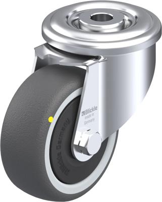 Blickle LER-PATH 80KF-ELS Zwenkwiel Wieldiameter: 80 mm Draagvermogen (max.): 100 kg 1 stuk(s)