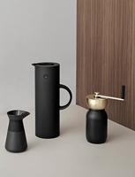 Stelton EM 77 Thermoskan Zwart (mat) 1 l 995-3 - thumbnail