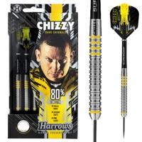Harrows dartpijlen Chizzy 80% Tungsten steeltip gewicht 22 - thumbnail