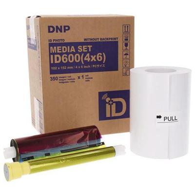 DNP pasfoto papier 1 rol � 350 st. 10x15 voor id600