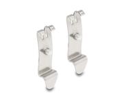 Delock 88142 Adapter Schroefbevestiging Zonder connectoren Grijs - thumbnail