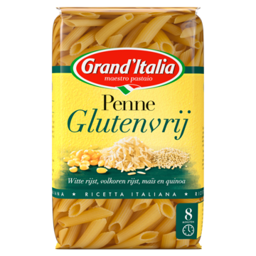Grand&apos;Italia Penne Glutenvrij 400 g bij Jumbo