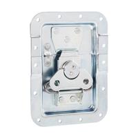 Adam Hall 17251SP Groot inbouw vlinderslot met verzet 14mm diep - thumbnail