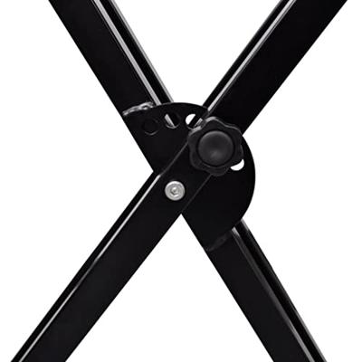 VidaXL Verstelbare keyboardstandaard dubbel x-frame