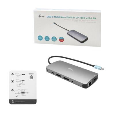 i-tec USB-C Metal Nano 3 100W dock
